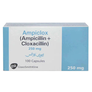 Ampiclox 250Mg Cap 100 s