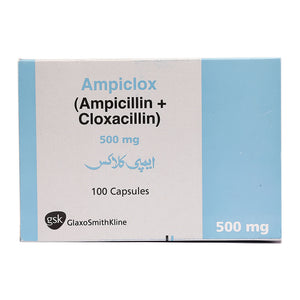 Ampiclox 500Mg Cap 100 s