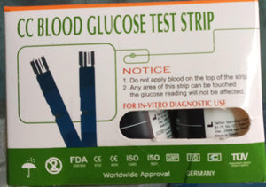 CC BLOOD GLUCOSE 1362 STRIP