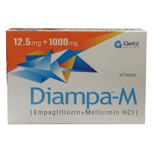 Diampa-M 12.5MG+1000MG Tab New