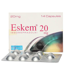 Eskem 20mg Cap 14s