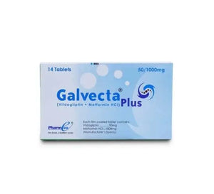 Galvecta Plus 50/1000mg Tab 14's