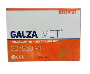 Galza-met 50/850mg 14s