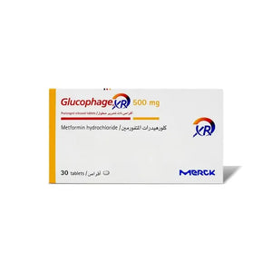 Glucophage Xr 500mg Tab New