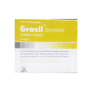 Grasil Inj 25 Mg 5 Ampx1 Ml