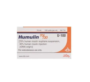 Humulin 70/30 Inj 100 Iu 1 Vialx10 Ml