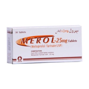 Merol Tab 25 Mg 3x10s