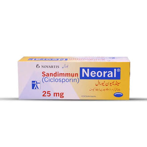 Sandimmun Neoral Cap 25 Mg 50's