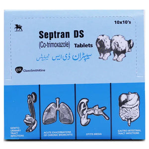 Septran Ds 160/800Mg Tab 100 s