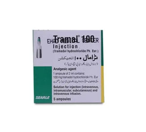 Tramal 100mg/2ml Inj 5 s