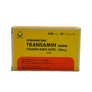 Transamin Cap 500 Mg 20's