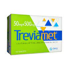 Treviamet 50/500mg Tab New