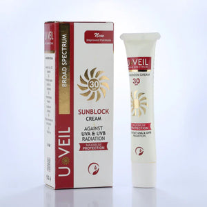 U Veil sunblock cream 30gm 1s