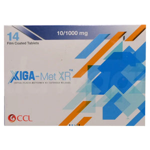 Xiga-Met Xr 10/1000mg 14s