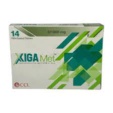 Xiga-Met Xr 5/1000 mg 14s