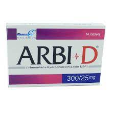 Arbi-d 300/25 mg Tab 14s