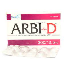 Arbi-D 300mg/12.5MG Tab 10's