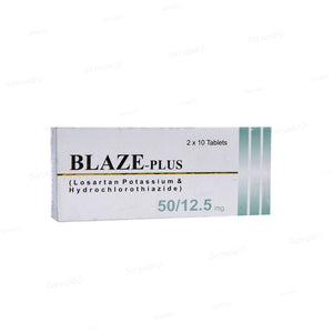 Blaze Plus Tab 50/12.5 Mg 2x10's