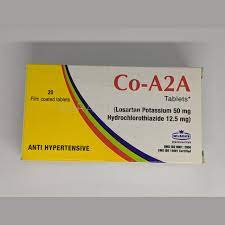 Co-A2a Tab 50/12.5 Mg 20's