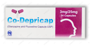 Co-Depricap 3mg/25mg 14s CAP