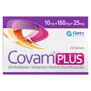 Covam plus 10mg+160mg +12.5mg 28s