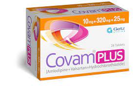 Covam plus 10mg+320mg +25mg 28s