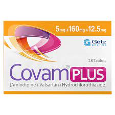 Covam plus 5mg+160mg +12.5mg 28s