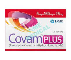 Covam plus 5mg+160mg +25mg 28s