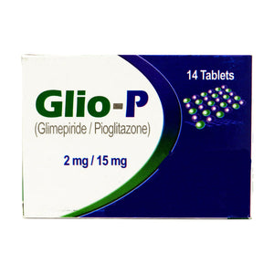 Glio -P Tab 15/2 Mg 14's