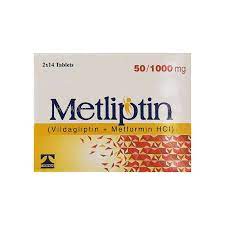 Metliptin 50/1000 Tab 28s