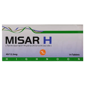 Misar H 40/12.5mg Tab 14s