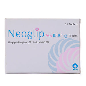 Neoglip 50/1000 Tab 14s