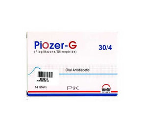 Piozer G Tab 30/4 Mg 14's