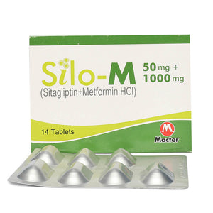 Silo-M 50+1000mg tab 14s