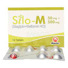 Silo-m 50mg + 500mg tab 14s