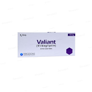 Valiant 50mg Tab 28s